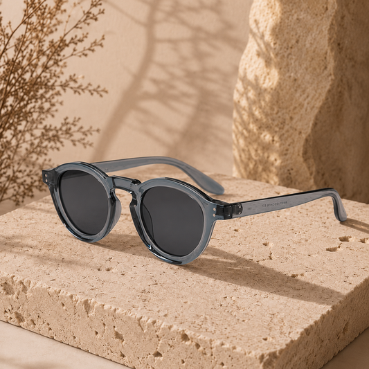 Amani Shades| Gray Transparent, Sunglasses