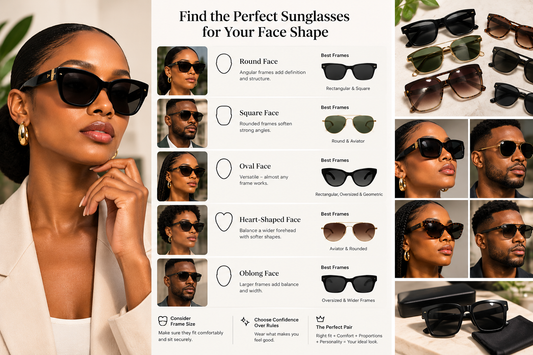 How to Choose the Perfect Sunglasses for Your Face Shape