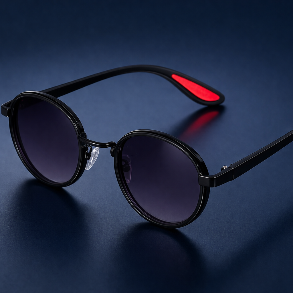Jabari Legacy Retro Round Sunglasses |Unisex Vintage Fashion Shades
