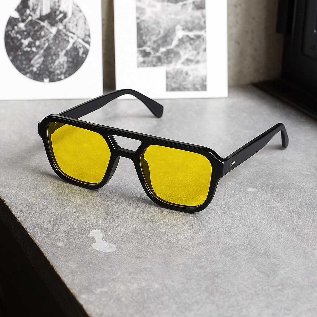 LuxeVision UV 400 Edge Sunglasses