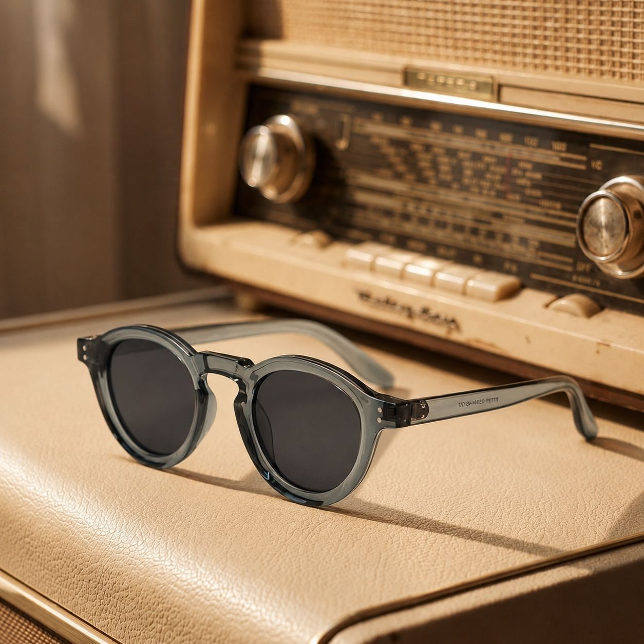 Amani Shades| Gray Transparent, Sunglasses