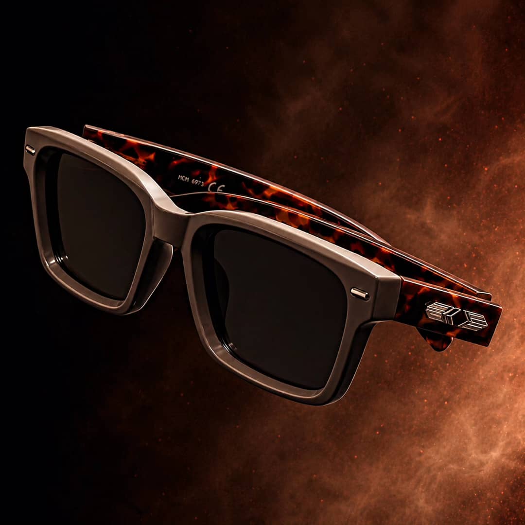 Jungle Rider Bold Frame Sunglasses