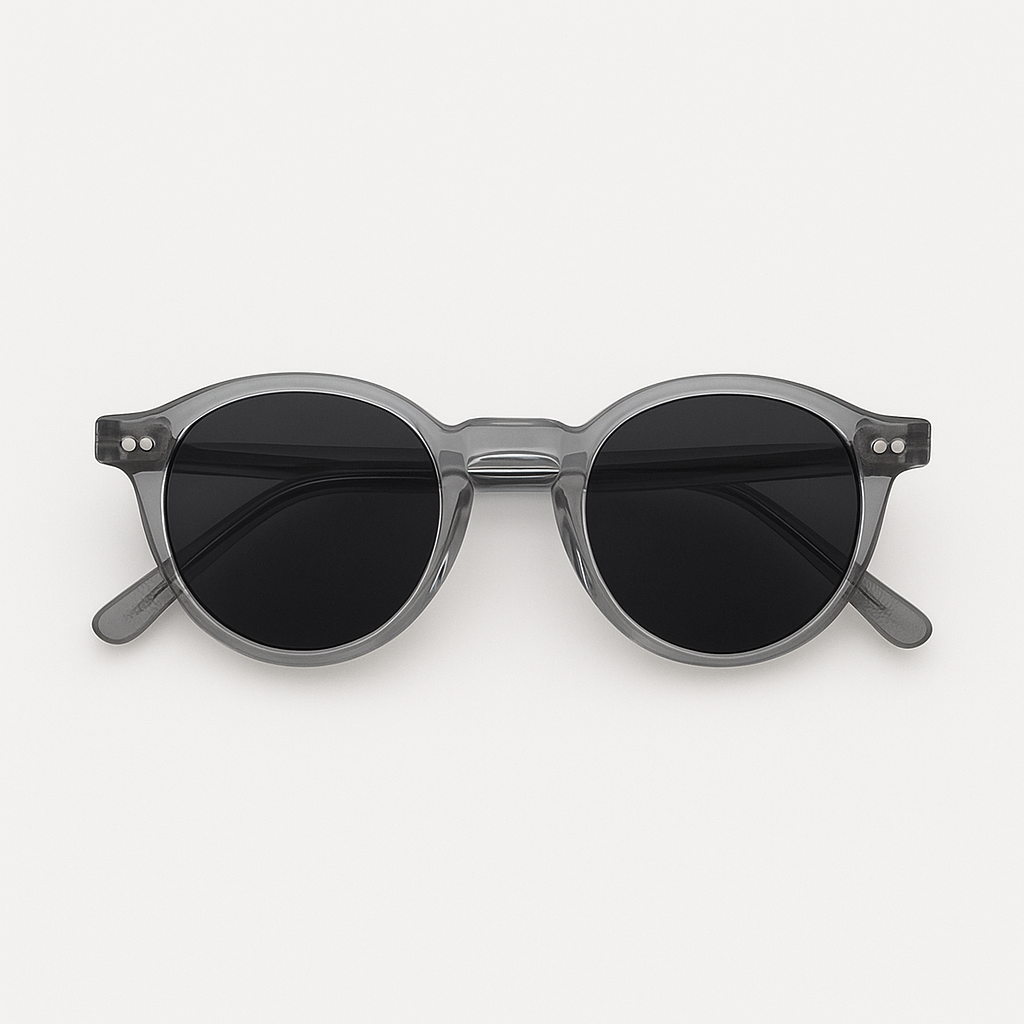 Amani Shades| Gray Transparent, Sunglasses